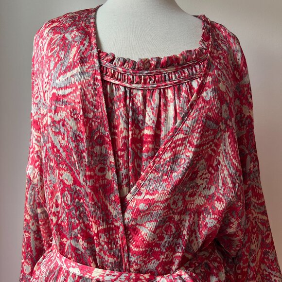 vintage Oscar de la Renta nightgown and robe set size med - Picture 8 of 15